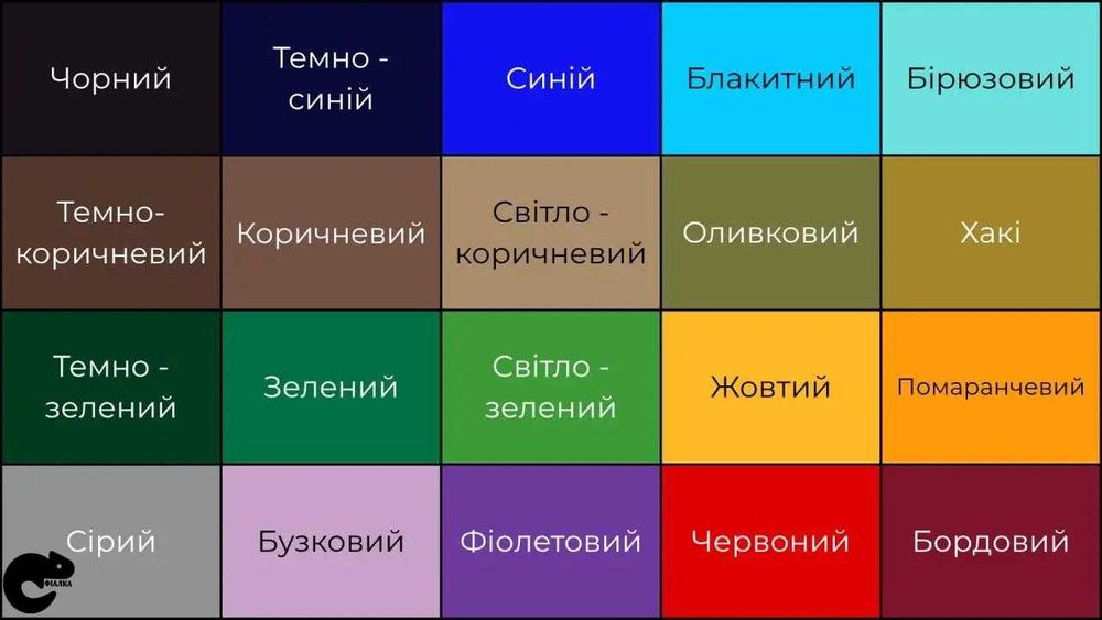 Універсальний барвник для одягу (краситель для ткани) FialkaElite