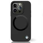 Etui BMW Signature Liquid Silicone MagSafe na iPhone 14 - czarne