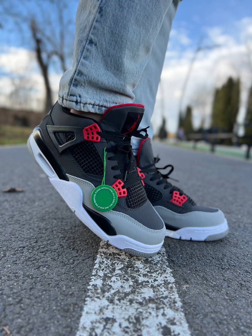 Jordan 4 Retro 'Infrared' Buty damskie trampki 36-40