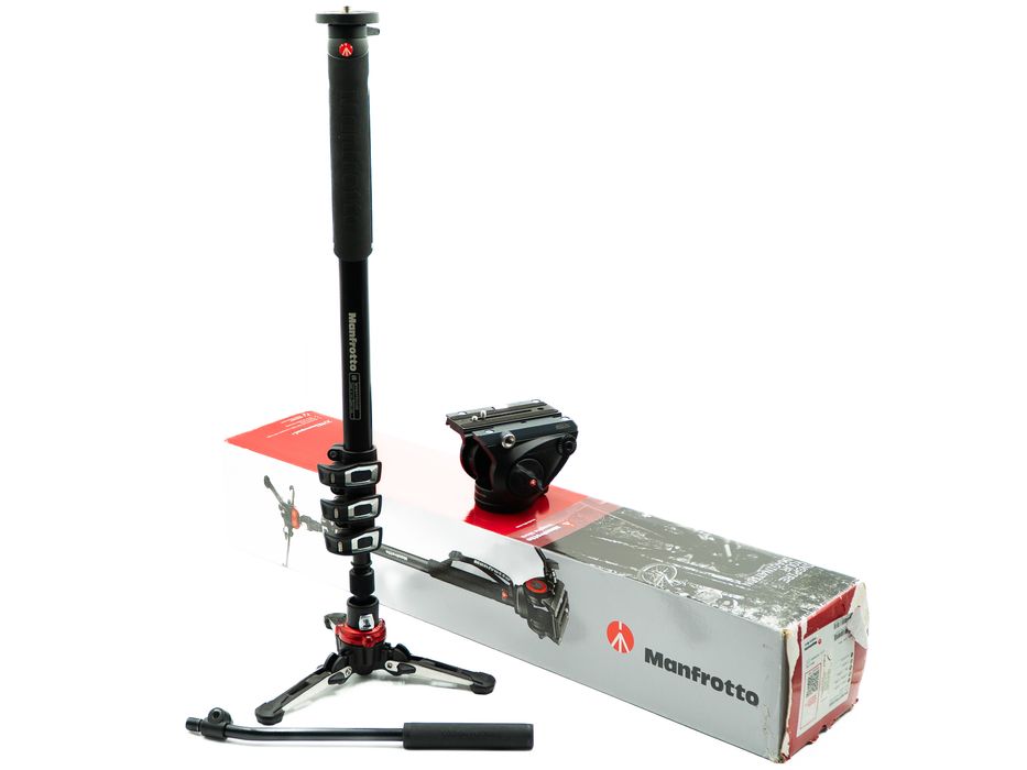 Monopod Manfrotto MVMXpro500 z głowicą video MVH500AH