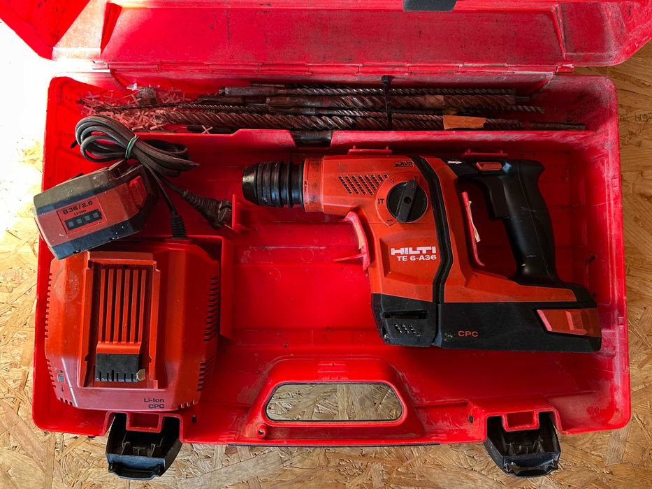 Młotowiertarka Hilti Te 6-A36 Zestaw Dłuta