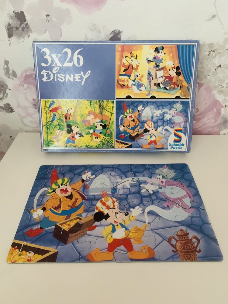 Puzzle Disney Myszka Mickey vintage Walt Disney