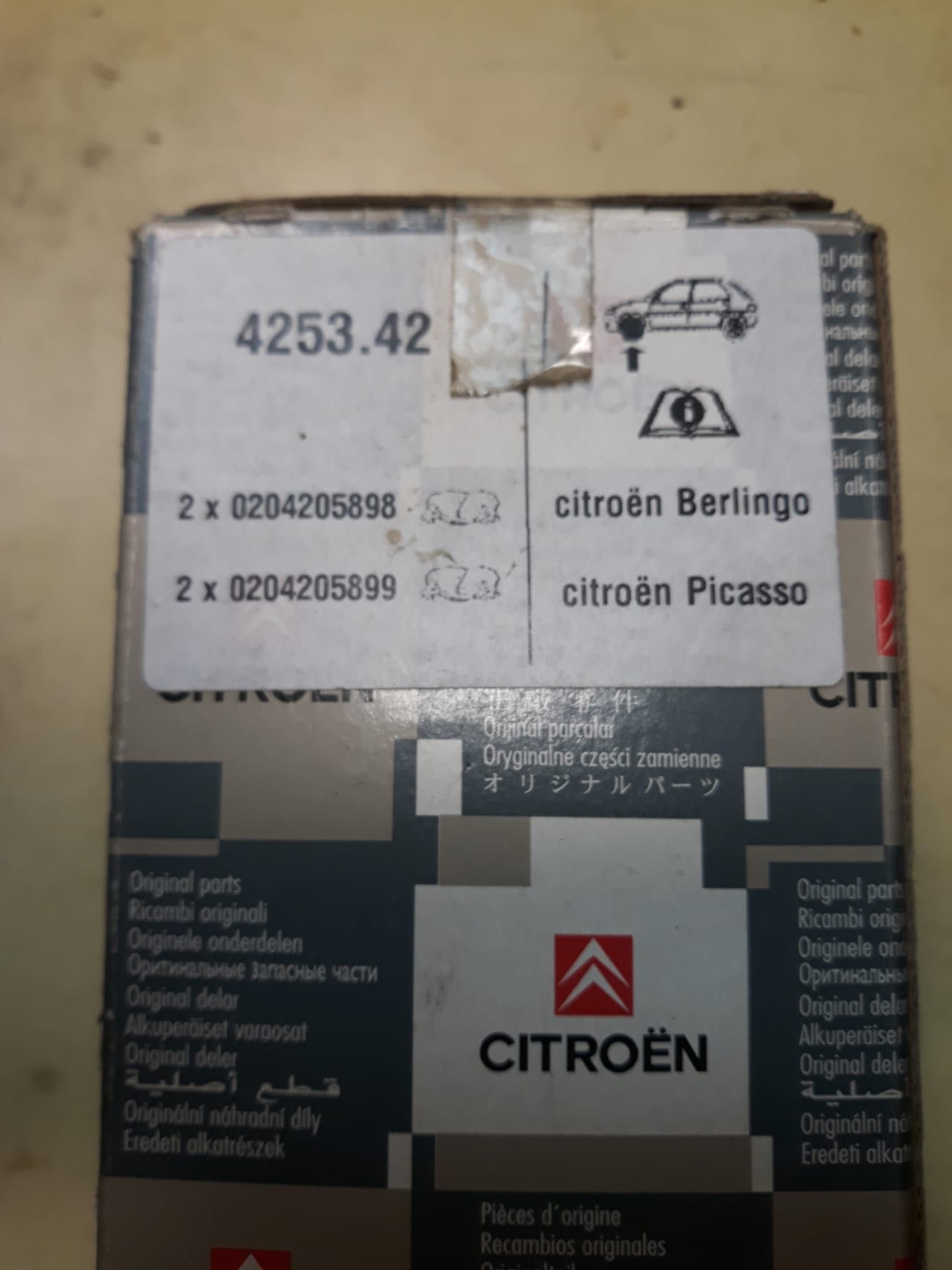 Material para Citroen Berlingo 2000 HDI