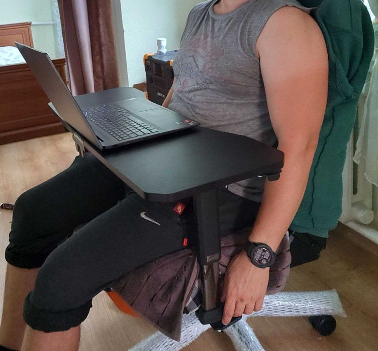 Кресло+Стол Anda Seat Kaiser 3L Orange + Tabletop магнитный столик