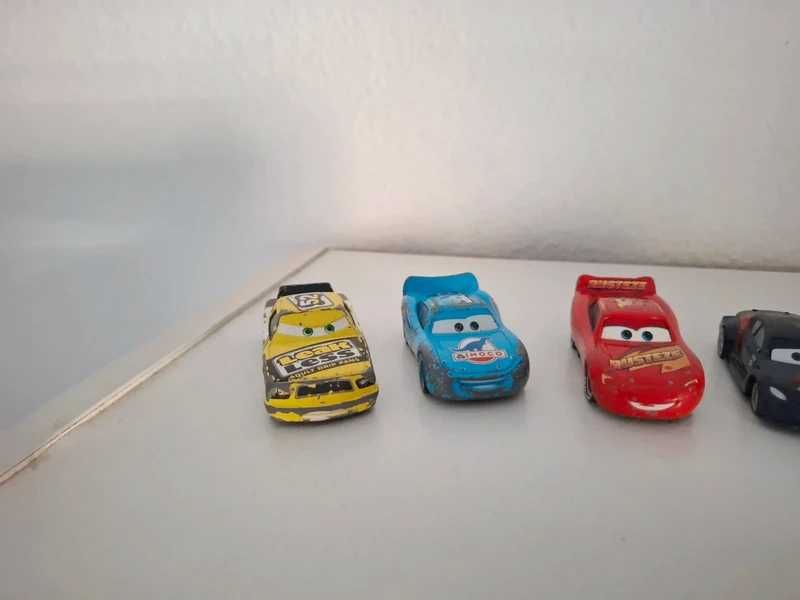 Conjunto 6 Carrinhos Disney Pixar Cars Relâmpago McQueen