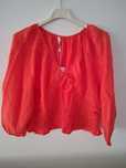 Blusa vor de laranja  tamanho  m