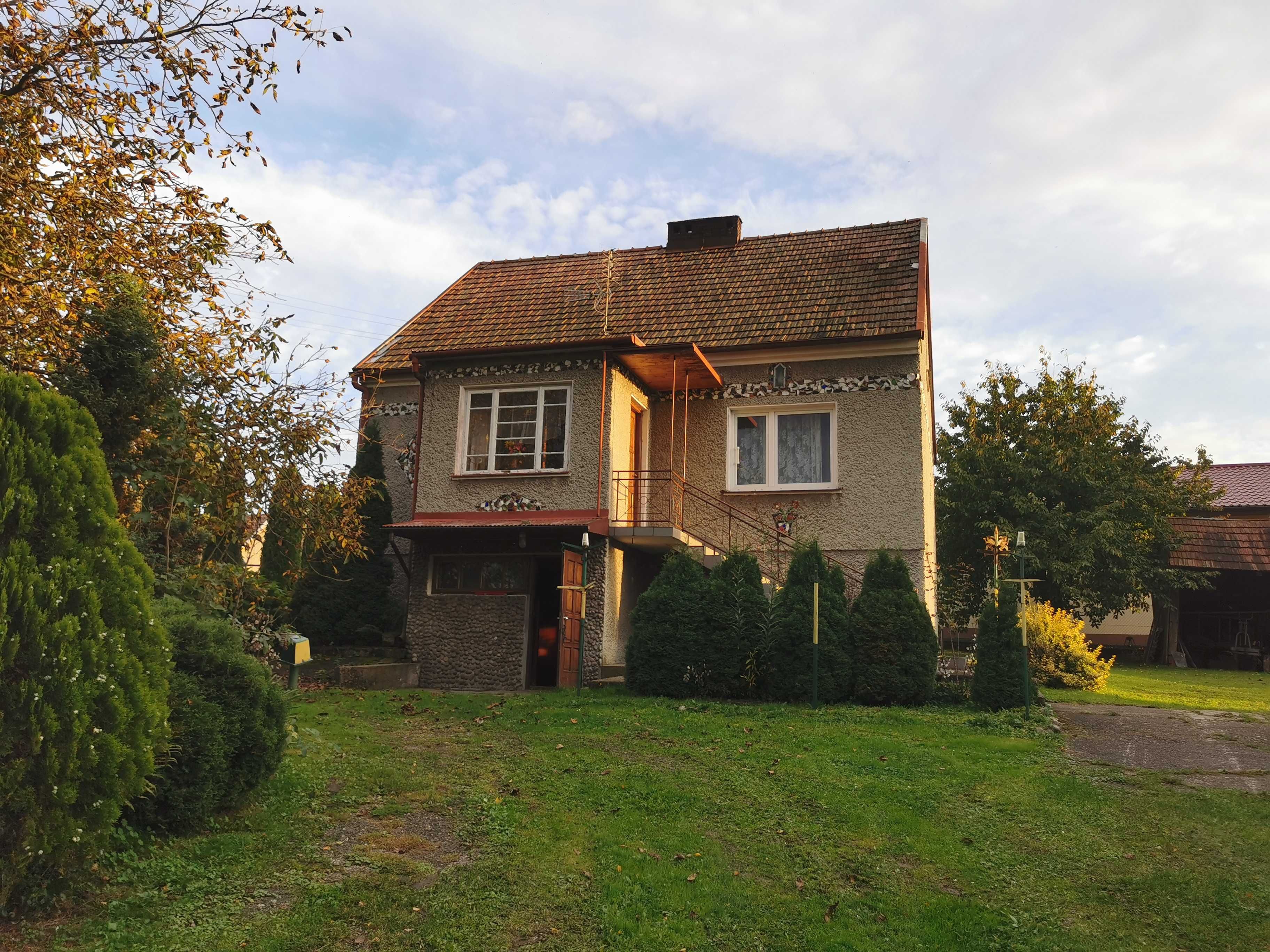 Dom nad rzeką Dunajec z piękną widokową działką Szczepanowice, Tarnów