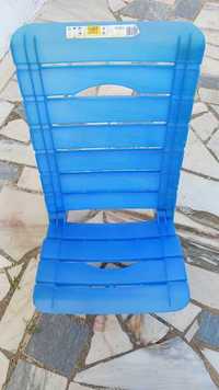 2 Cadeiras de resina de Praia/Jardim Azul