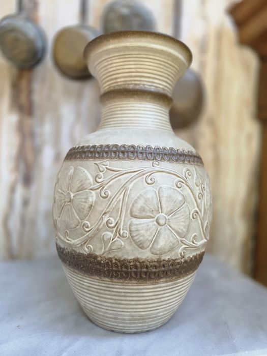 Duży wazon ceramiczny Uberlacker kwiaty  49 cm #1732 Stylowy Węgrów