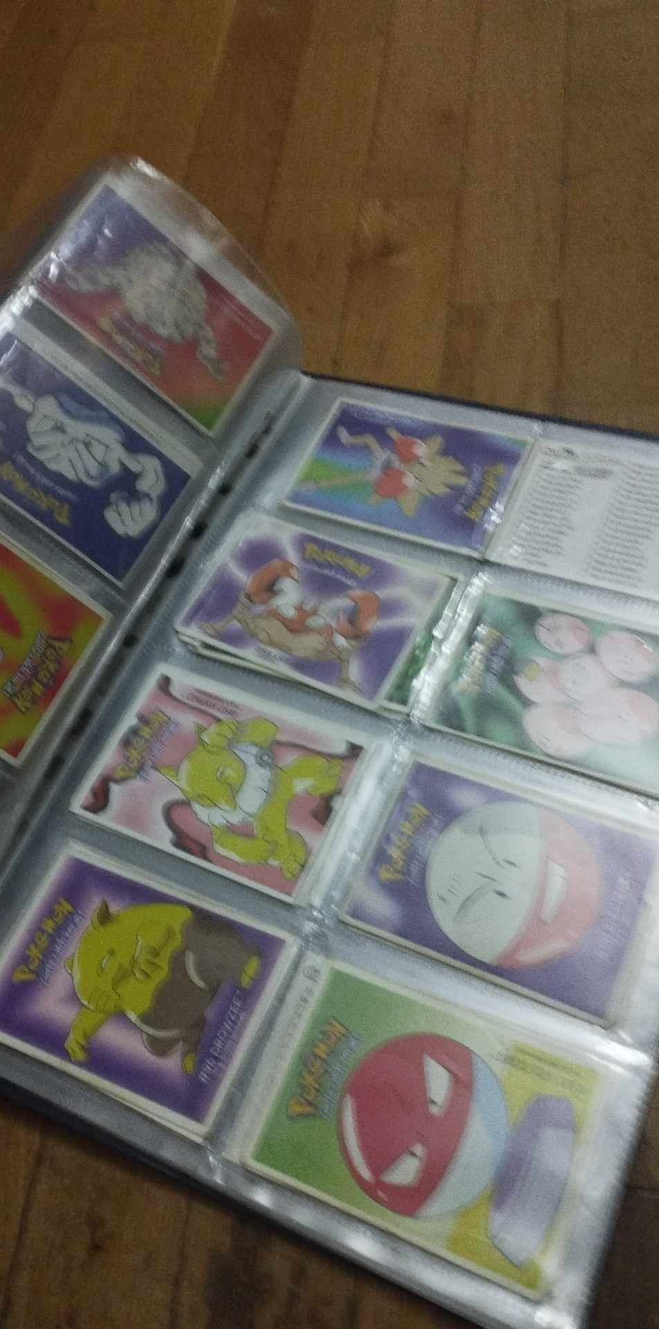 Cromos Pokémon Boomer ano 2000