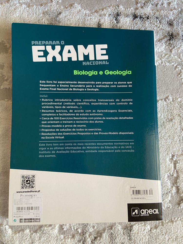 Livro Preparação Exame de Biologia e Geologia