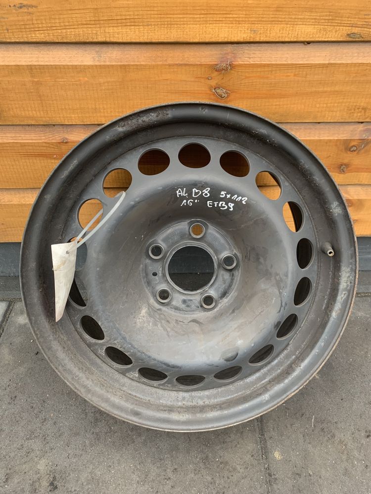 Felga stalowa Audi A4 B8 16” 5x112 ET39 7J