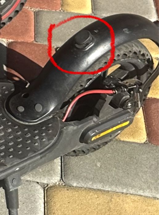 Крючок для заднего бампера для электросамоката Xiomi