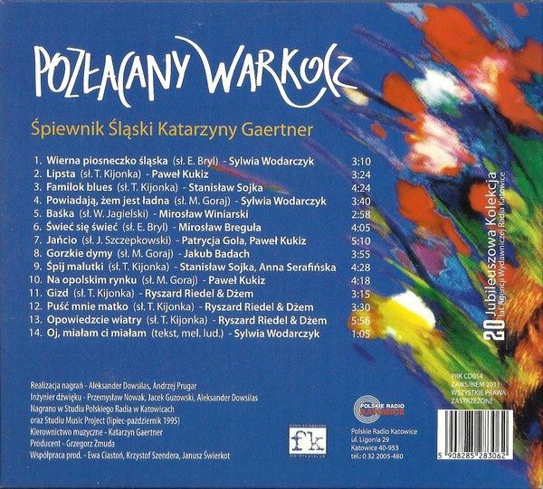 Pozłacany warkocz - Śpiewnik śląski - folia [unikat]