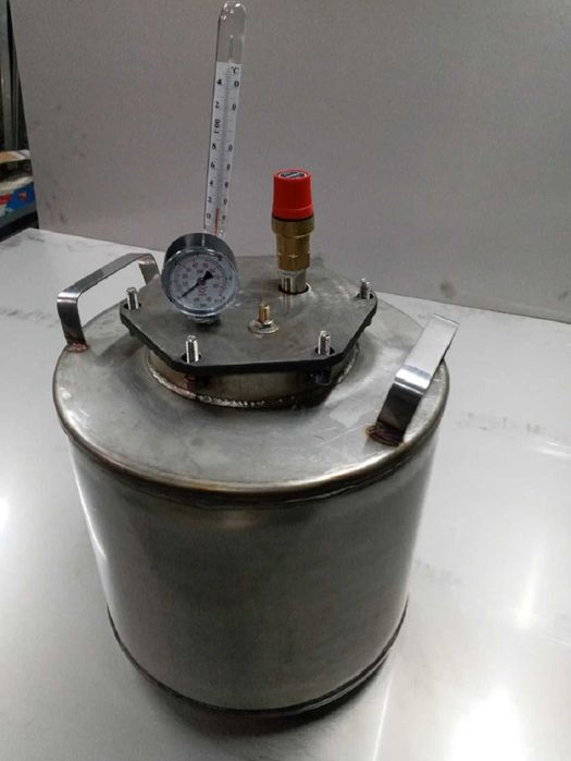 Автоклав нержавейка огневой 16 банок ПРОИЗВОДИТЕЛЬ