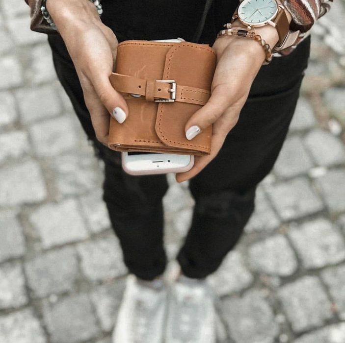 гаманець шкіряний Bart Bag кошелек кожа