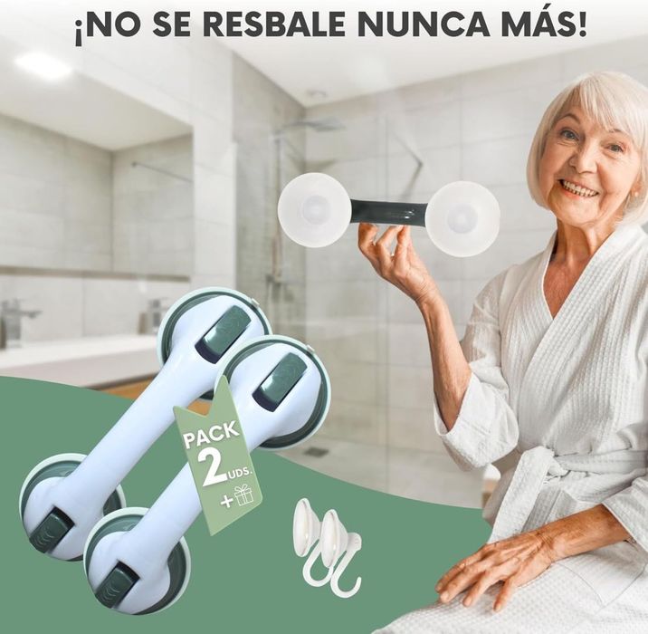 Uchwyt prysznicowy dla osób starszych (2 szt- 30CM)