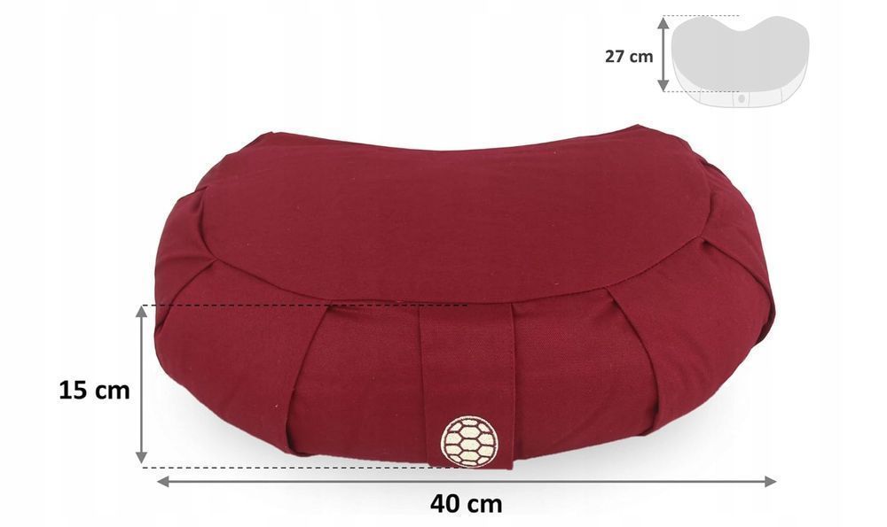TORTUGA Poduszka do medytacji do jogi Wysokość 15 cm POWYSTAWOWY