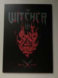 Displate Posterplate Metalowy Plakat Wiedźmin Witcher Dziki Gon
