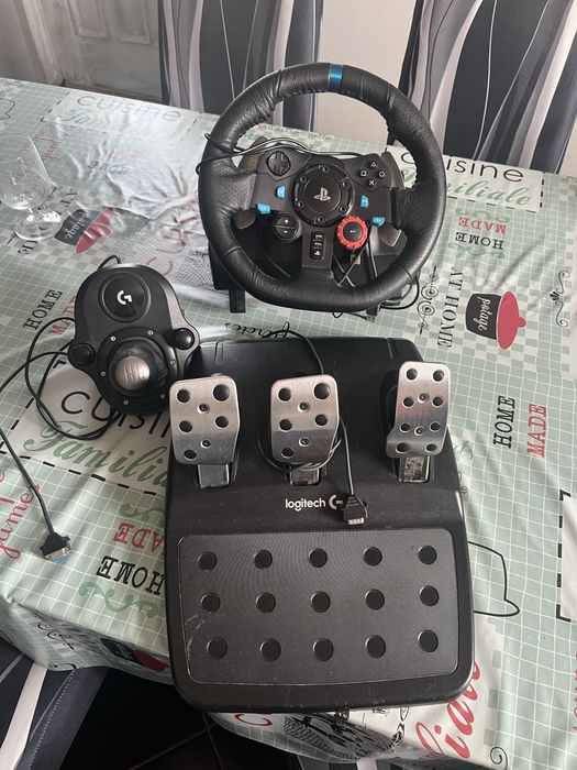 Logitech g29 + shifter de mudanças