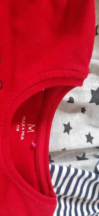 Zestaw 5 sukienek z dlugim rekawem