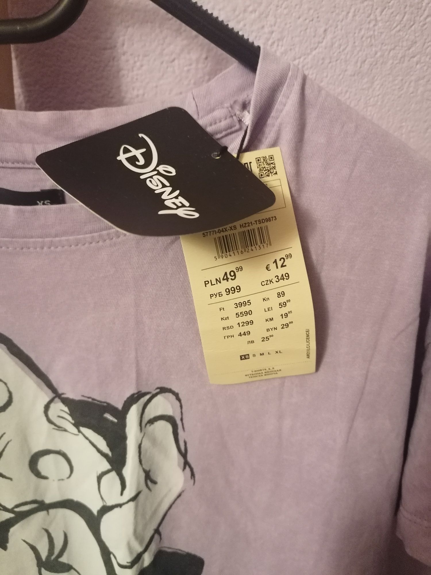 Myszka Minnie Myszka Mickey Disney T-shirt koszulka damska House