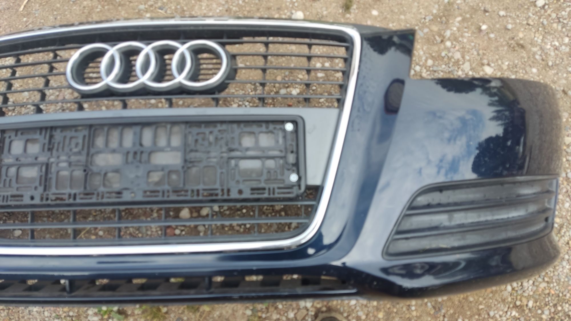 Zderzak przedni przód kompletny audi a3 8p lift lz5a