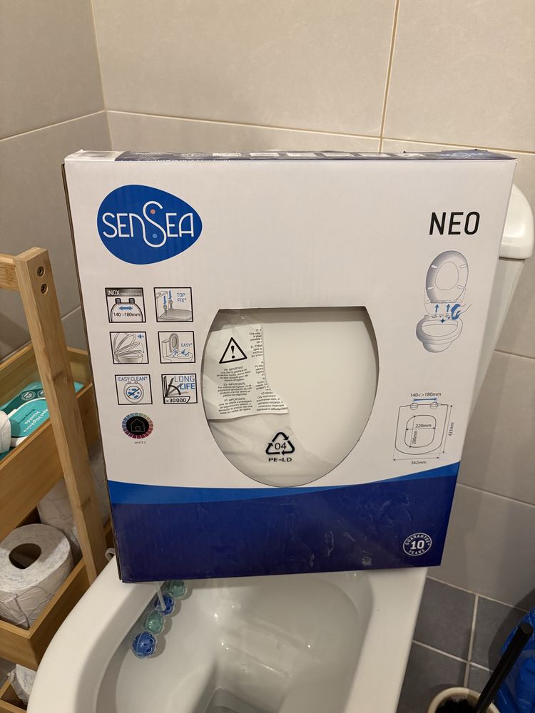 Tampa de Sanita Sensea NEO *NUNCA USADO*