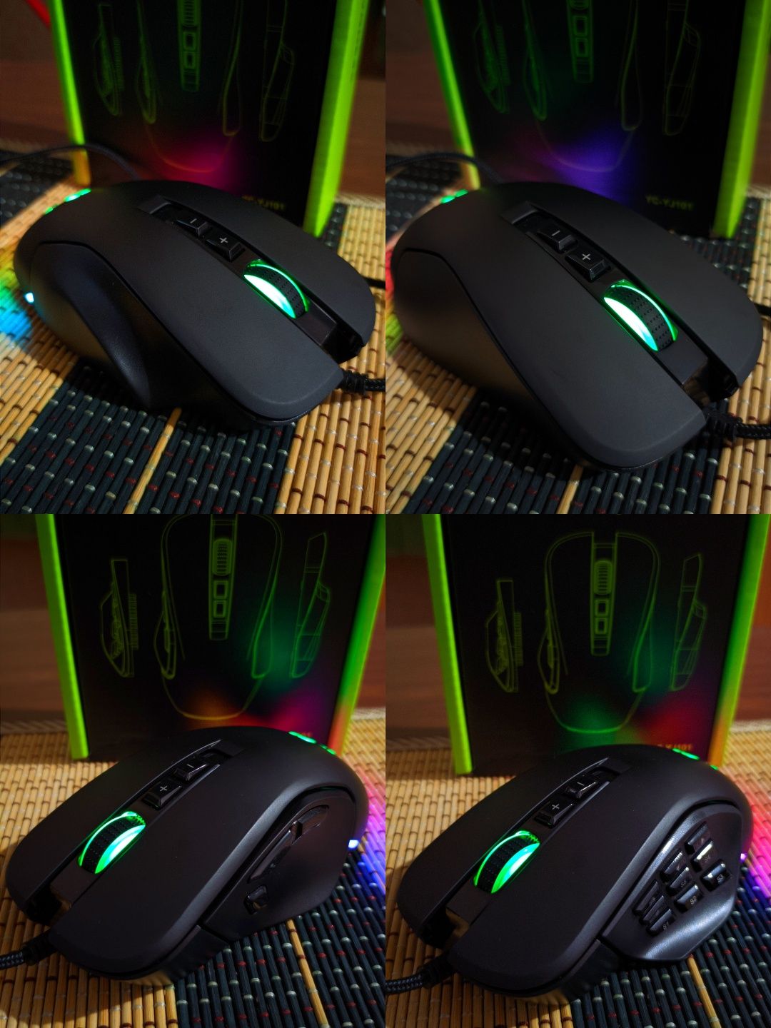 НОВАЯ ИГРРОВАЯ мышь SEENDA YC-YJ101 доступнее Razer Naga