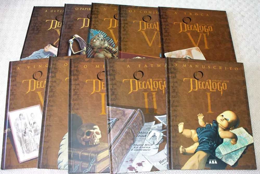 O Decálogo, Volumes I a X, Capa Dura - Coleção Completa