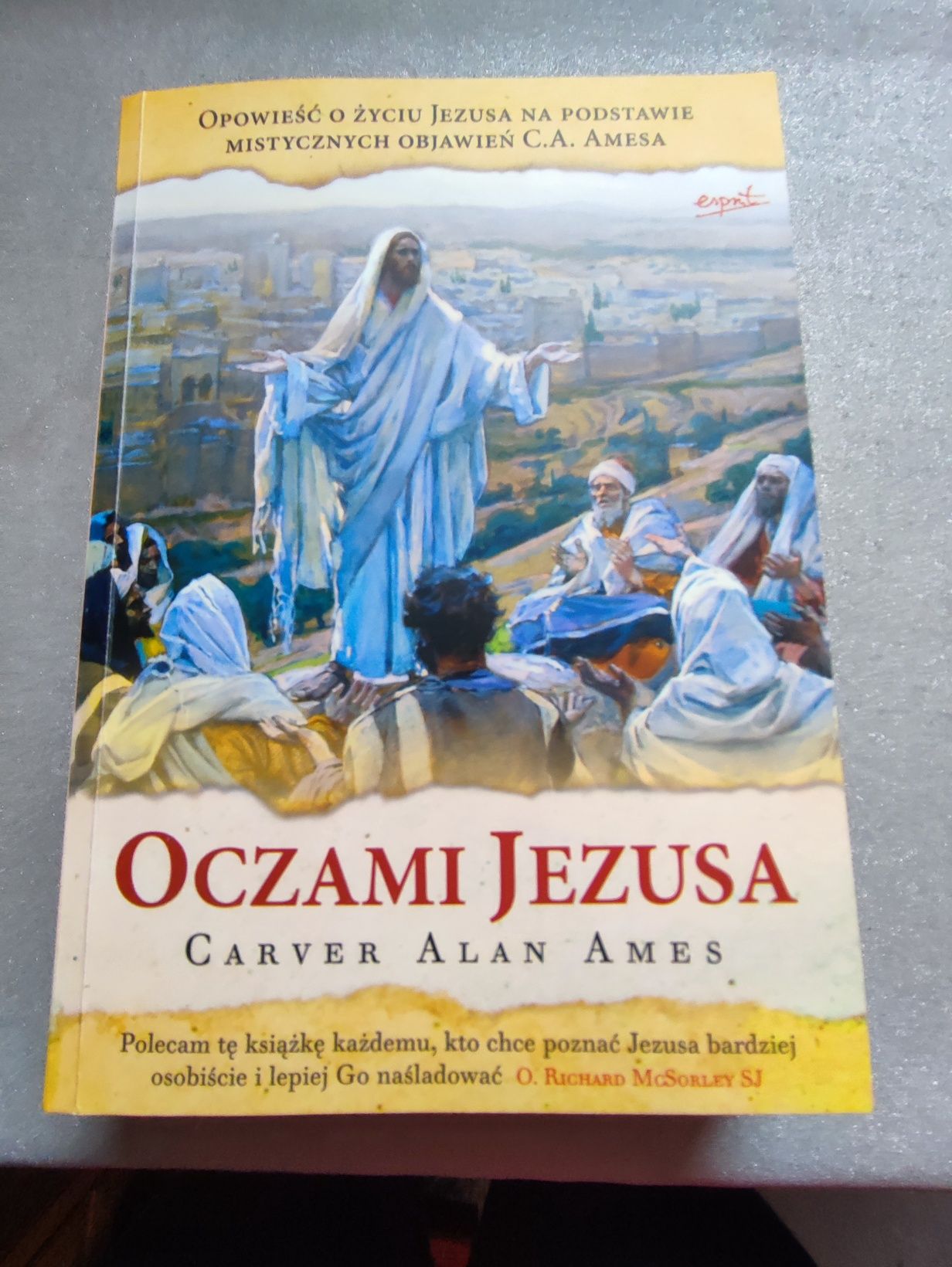 Książka pt. Oczami Jezusa