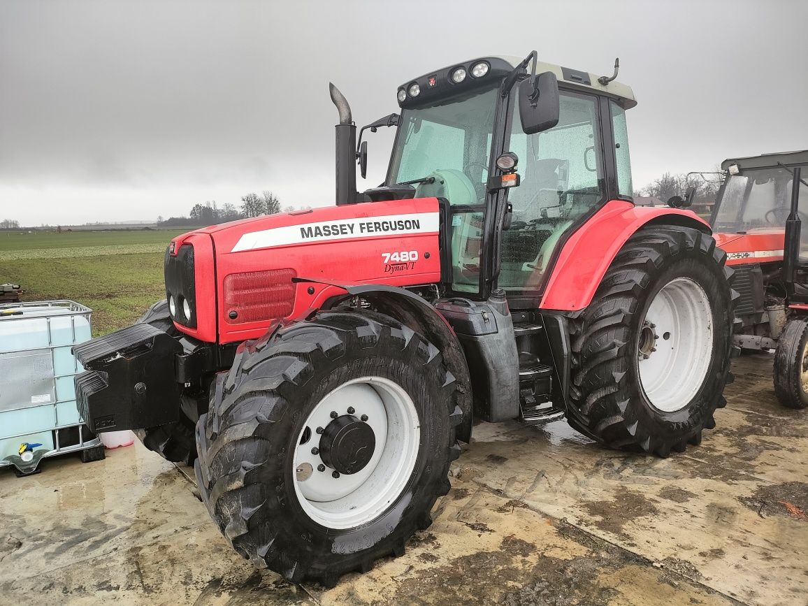 Massey 7480 - Zadbany dobry ciagnik !