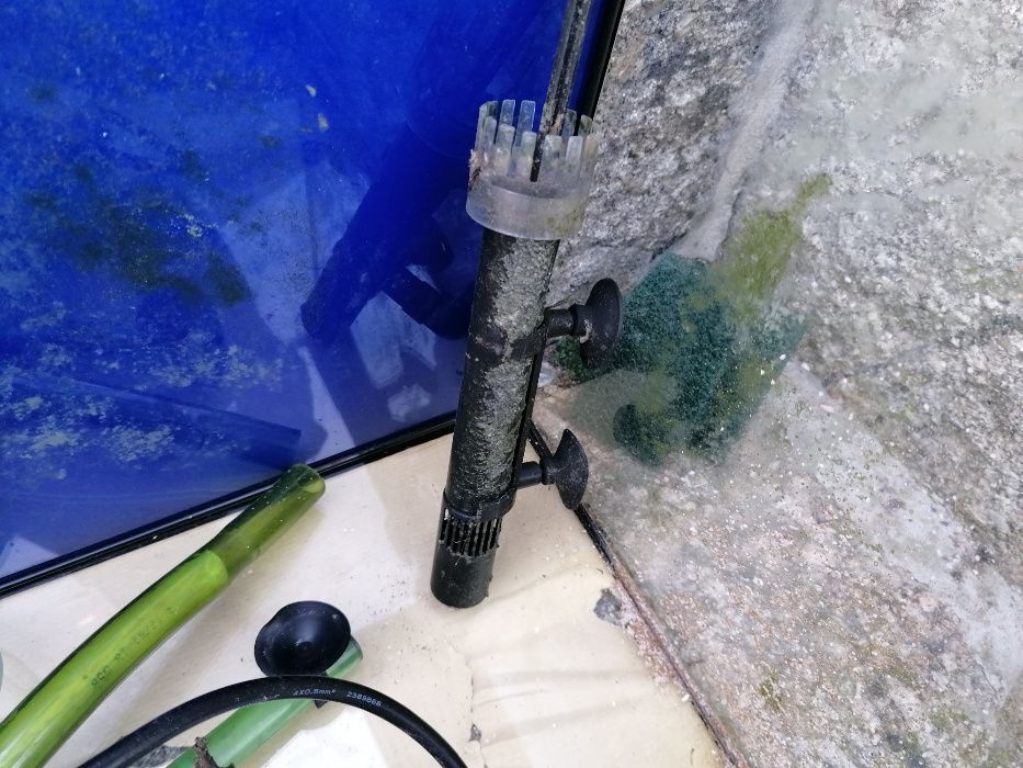 aquario 90x35x35 + acessorios