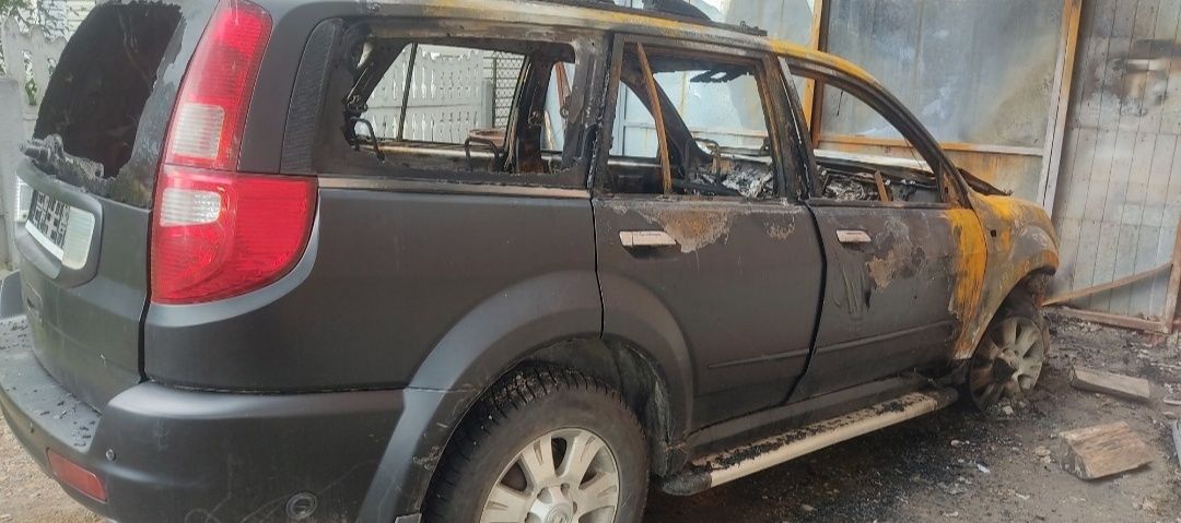 Great Wall Hover H2 після пожежі