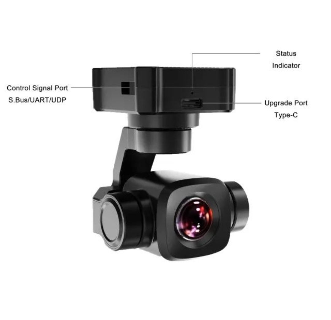 Камера з підвісом SIYI A8 mini 4K з 3-осьовою стабілізацією