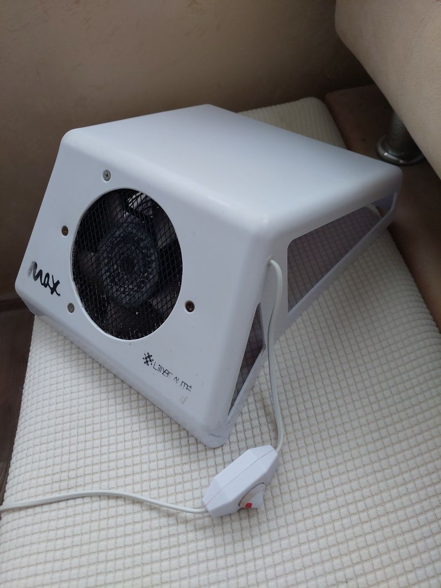 Настільна витяжка  MAX, 100w, 2мішка та чохол, пилосос для манікюру