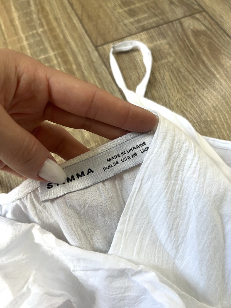 Легка сукня Stimma, біла, xs