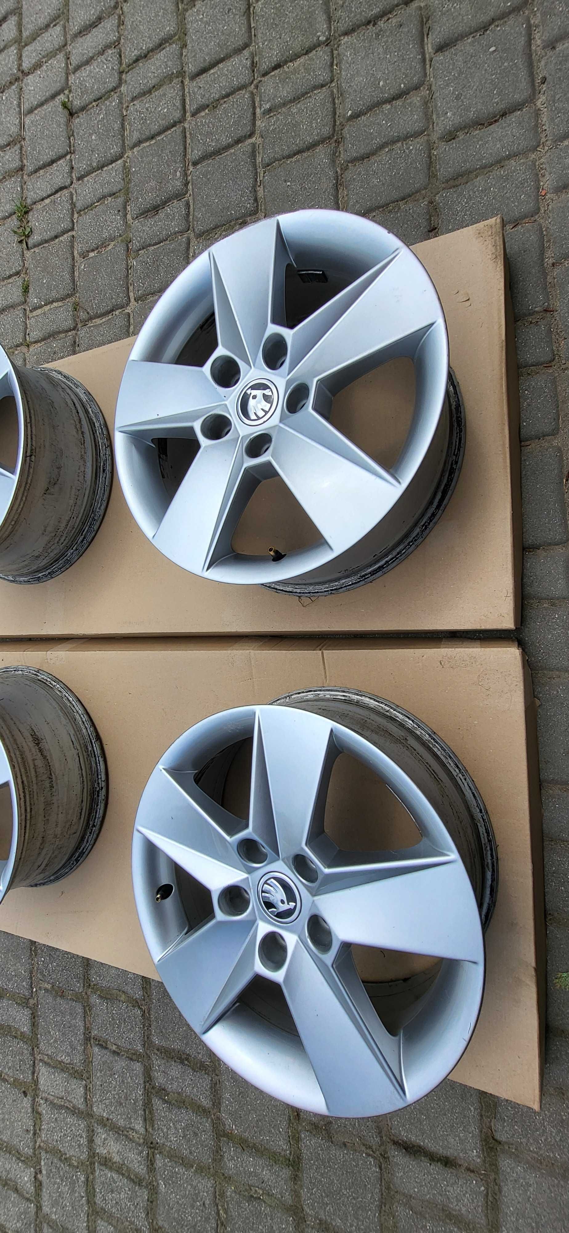 Alufelgi oryginalne 16" Skoda