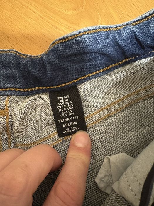 Dżinsy miękkie 140