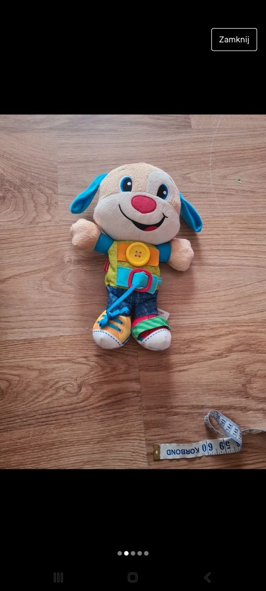 Fisher price szczeniaczek przytulaczek ubieraczek