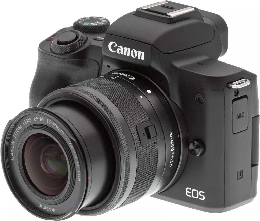 Canon M-50 kit 15-45