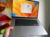 MACBOOK PRO 16 I9-9880H 16/1000 SSD AMD Radeon PRO 5500M Szary Fv23%