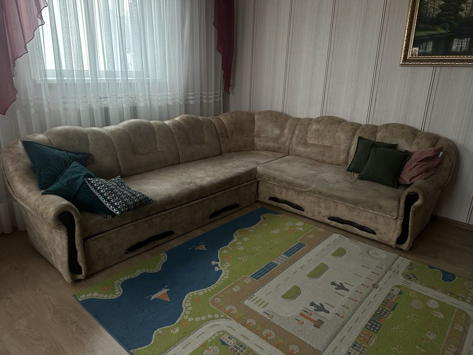 Диван кутовий великий