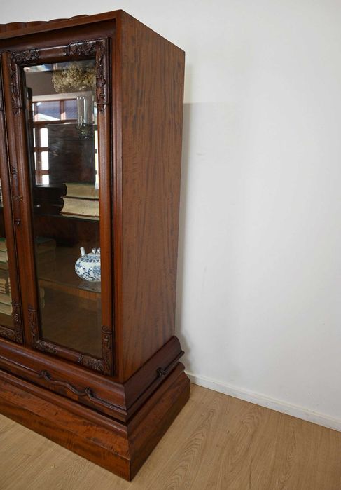 retro witryna mahoniowa około 1940 rok 102204