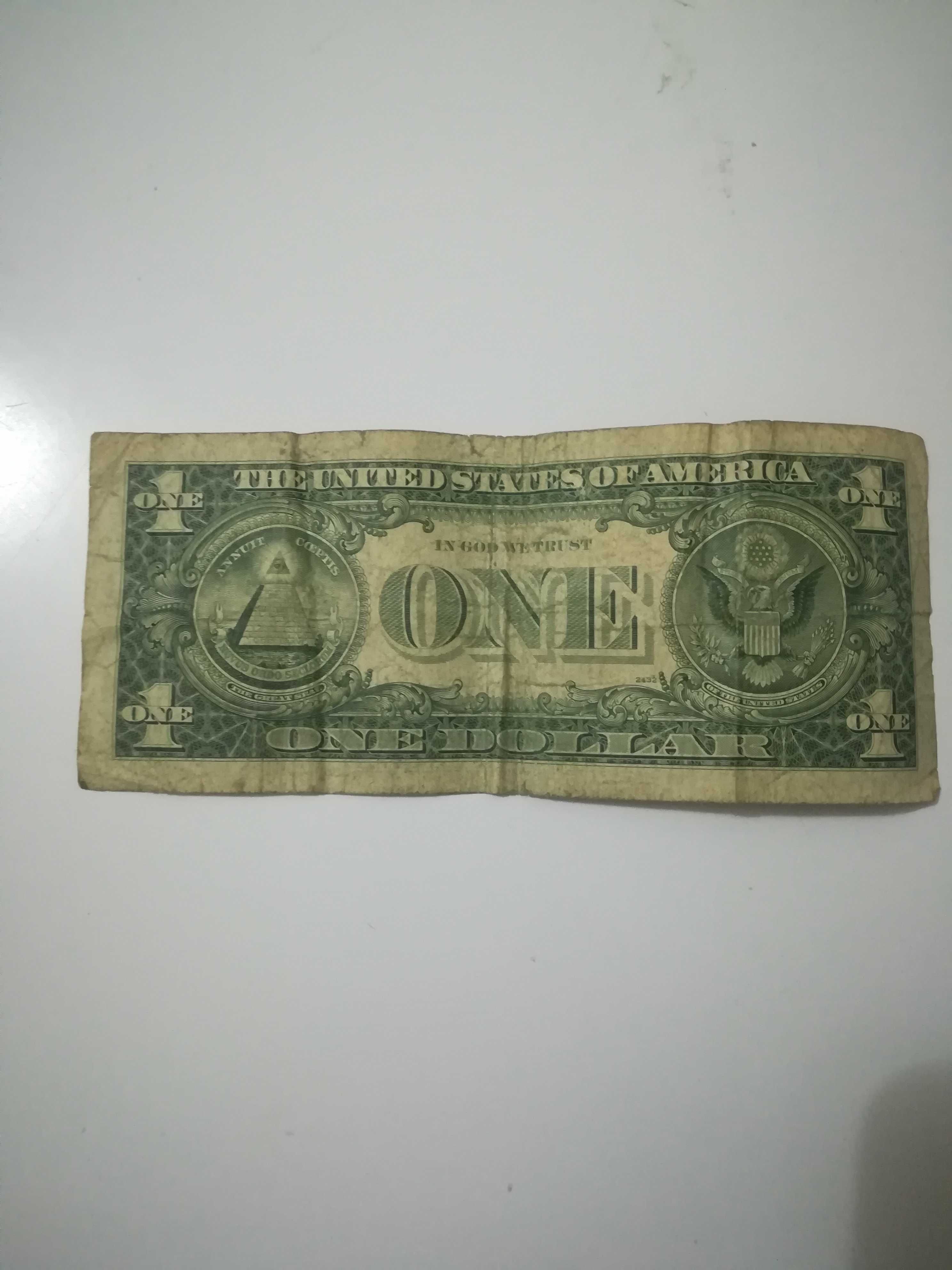 Nota de 1 dólar americano 1977