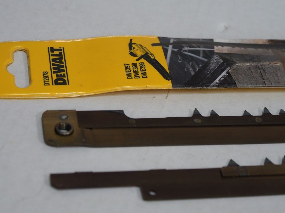 Noze DEWALT DT 2978 drewno płyta brzeszczot pila aligator Dwe 397,398