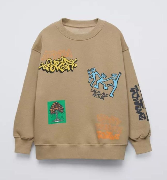 Кофта свитер свитшот худи zara  toontoy р.146-152