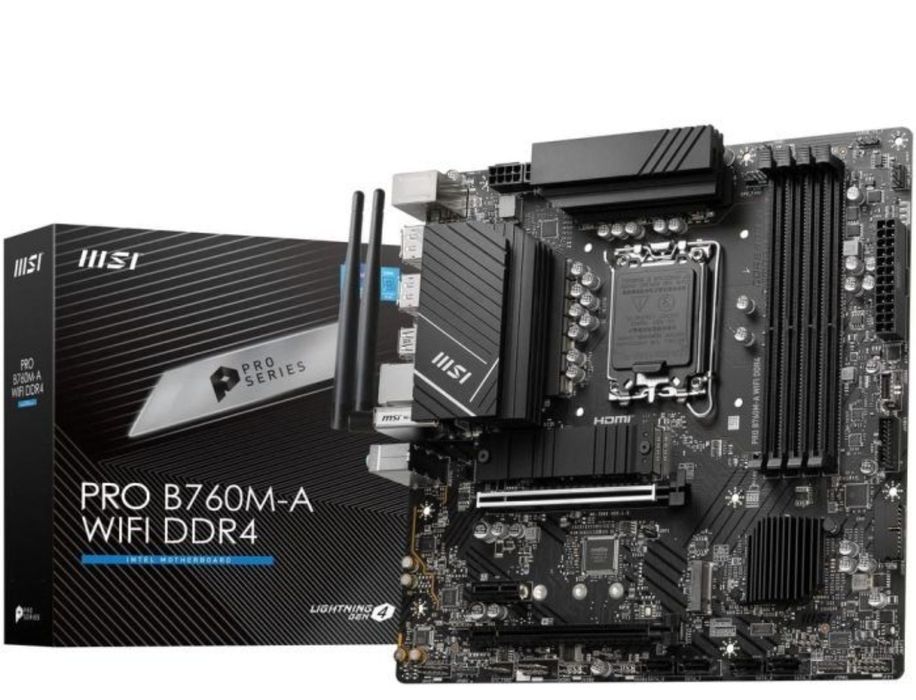Материнська плата MSI PRO B760-p WIFI DDR4