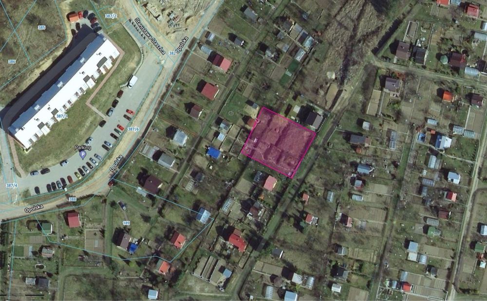 Ogródek ROD Gryfino aleja Wojska Polskiego - dzialka 823 m2