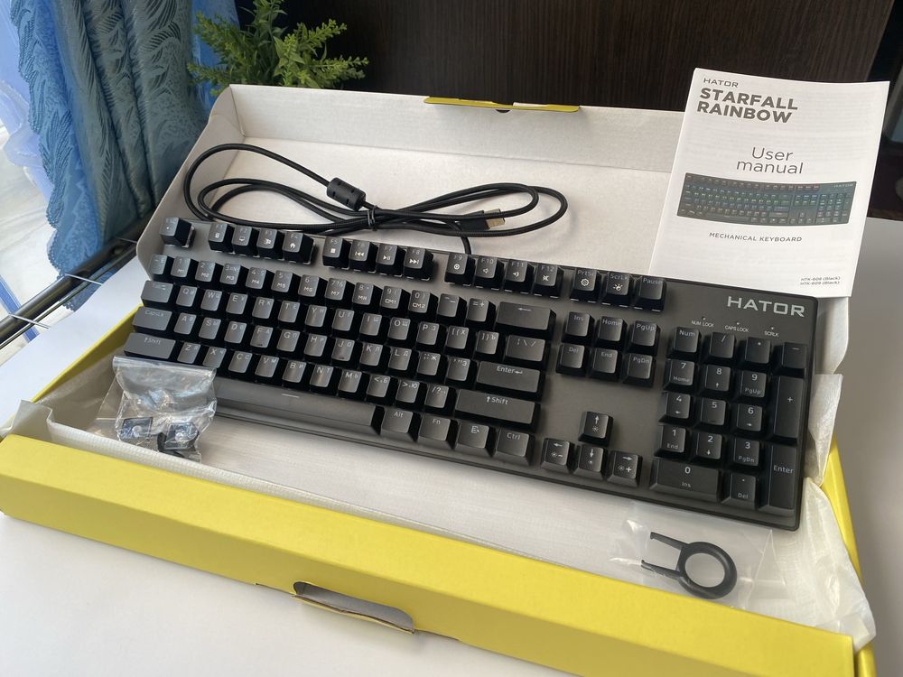 Ігрова клавіатура Hator Starfall Rainbow